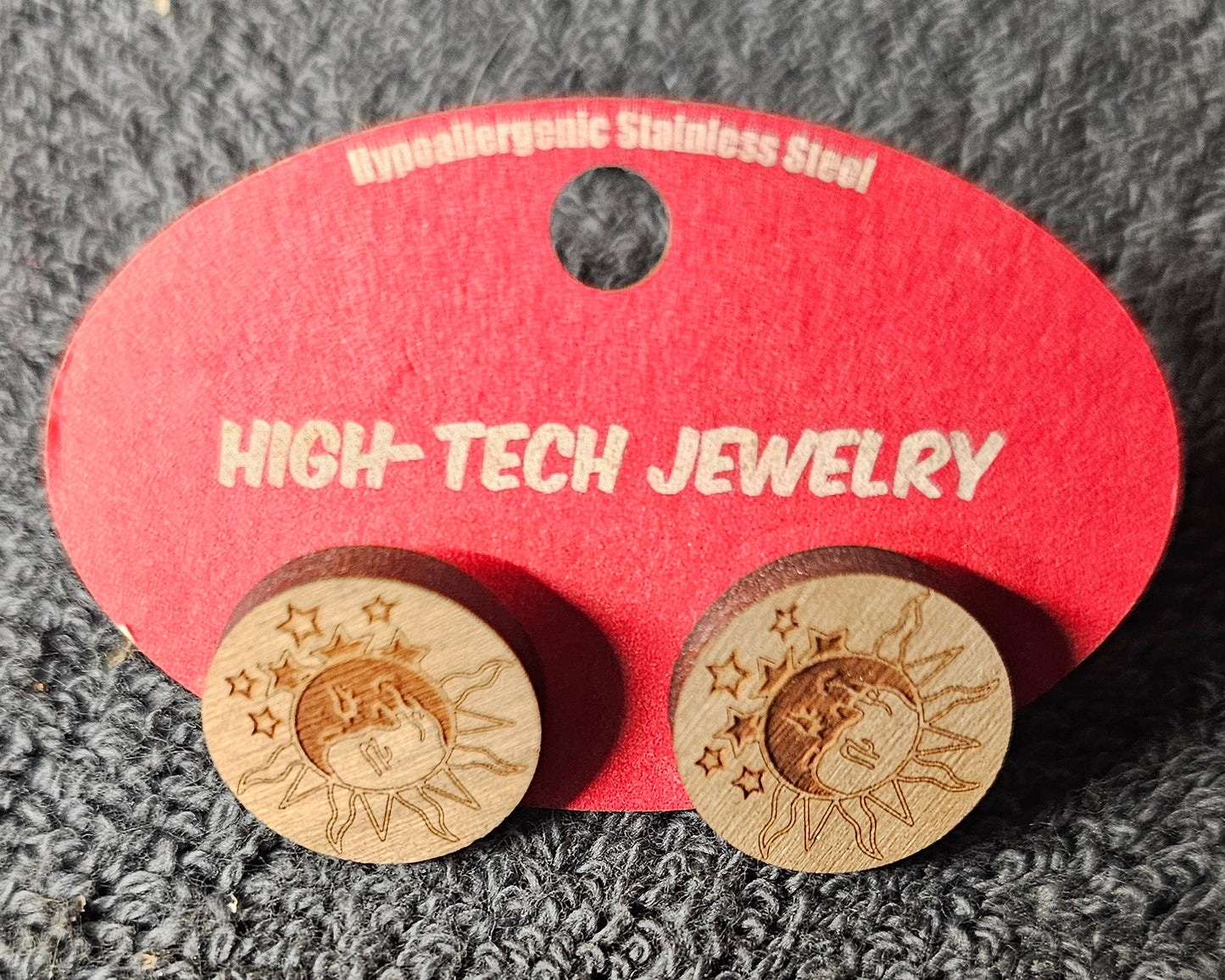Custom Wood Earrings