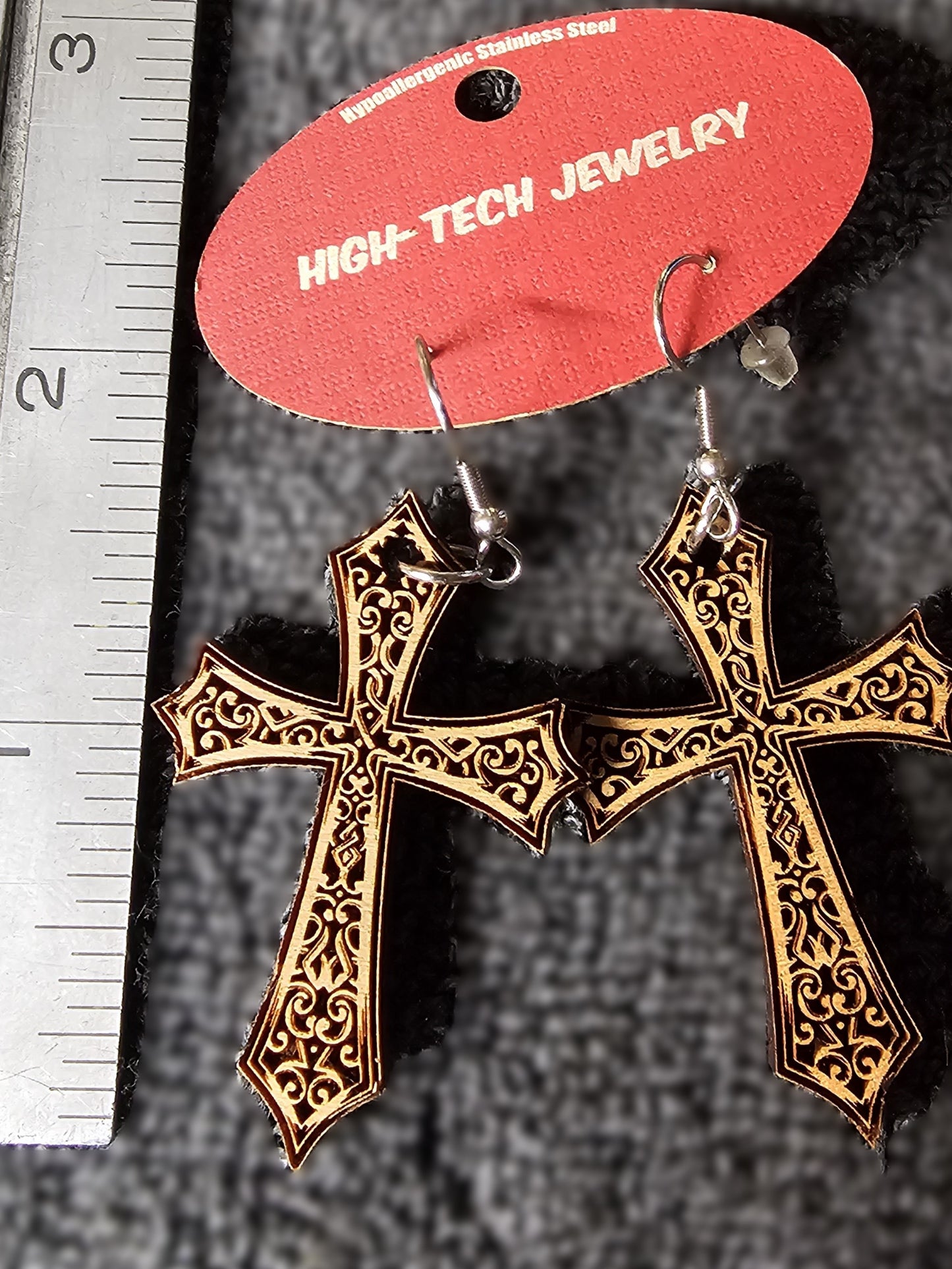 Custom Wood Earrings