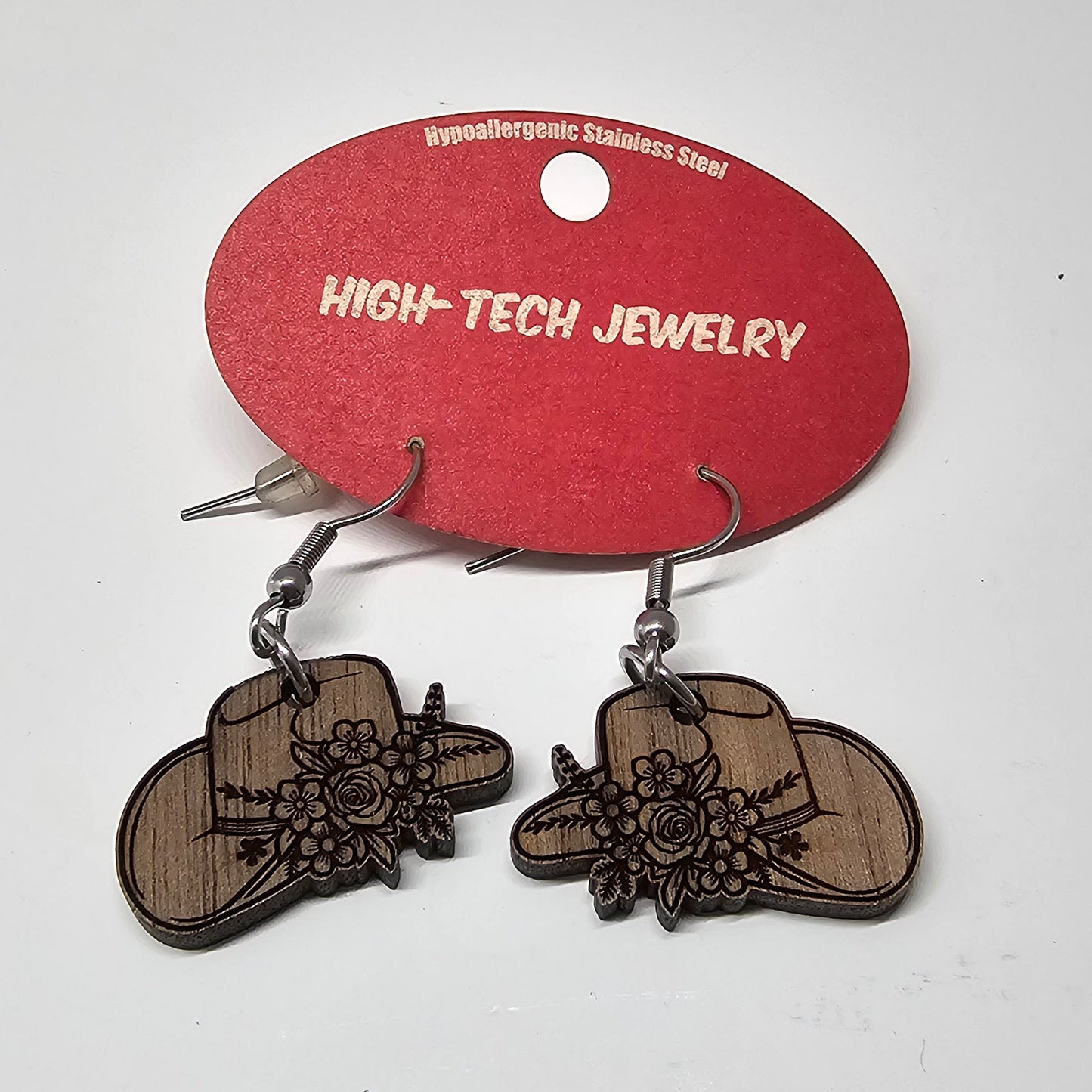 Custom Wood Earrings