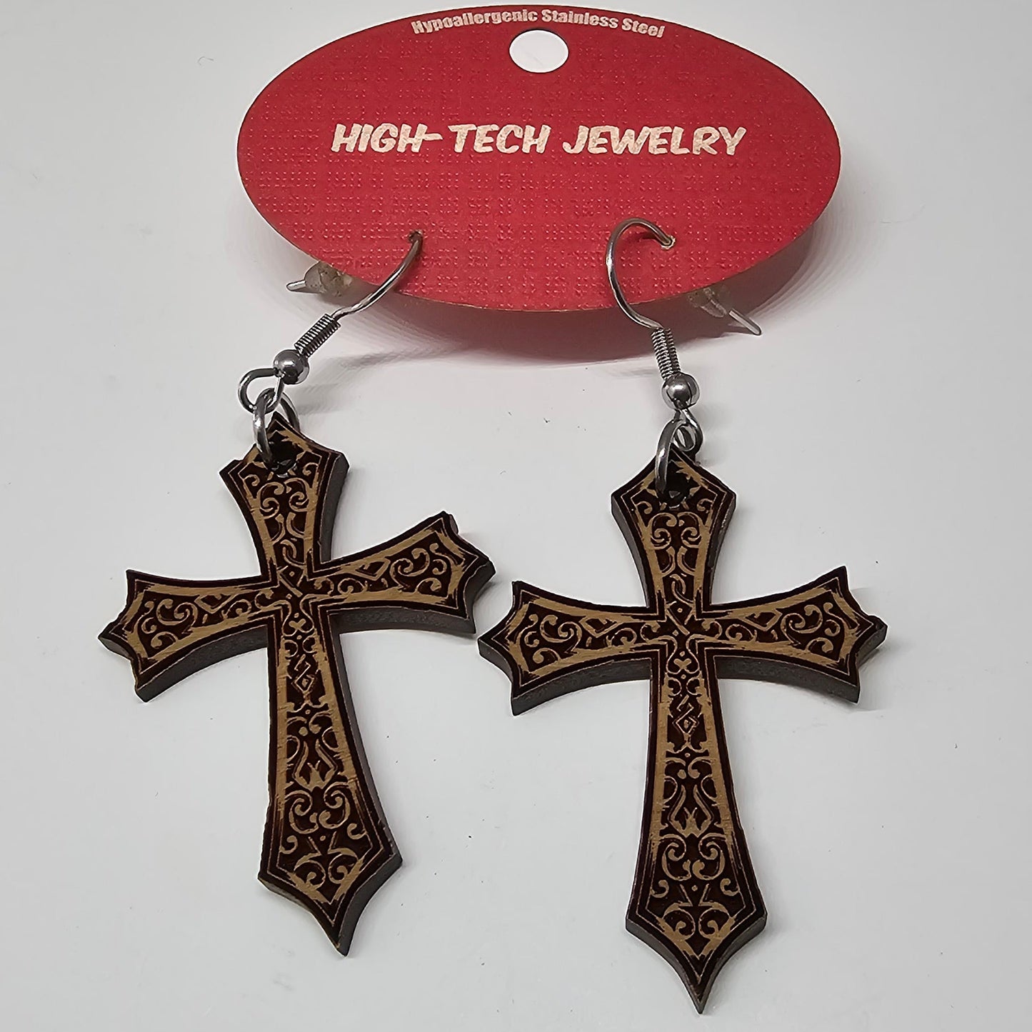 Custom Wood Earrings
