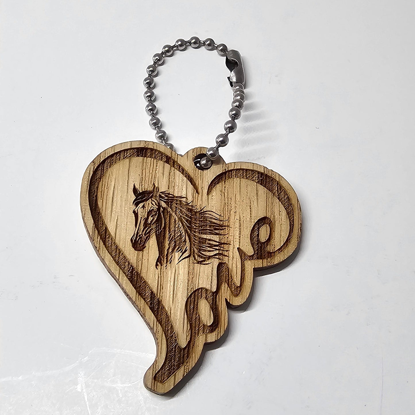 Custom Wood Engraved Keychains