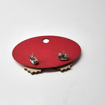 Custom Wood Earrings