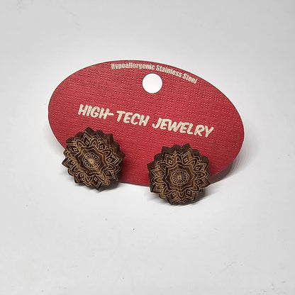 Custom Wood Earrings