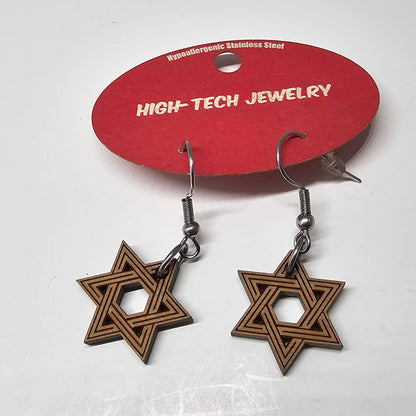 Custom Wood Earrings