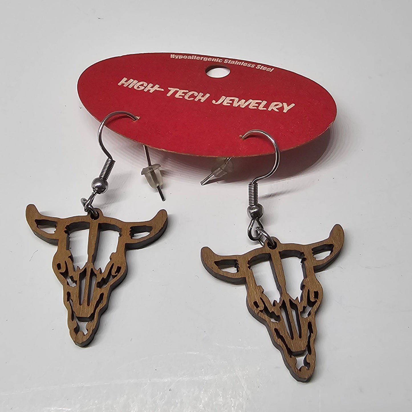 Custom Wood Earrings