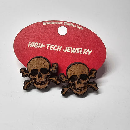 Custom Wood Earrings