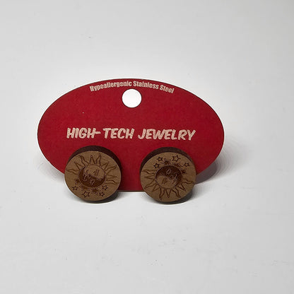 Custom Wood Earrings