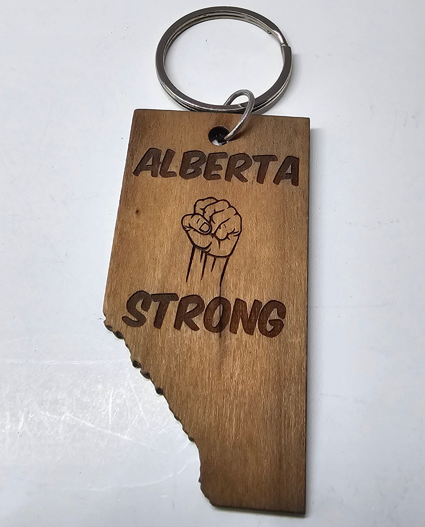 Custom Wood Engraved Keychains