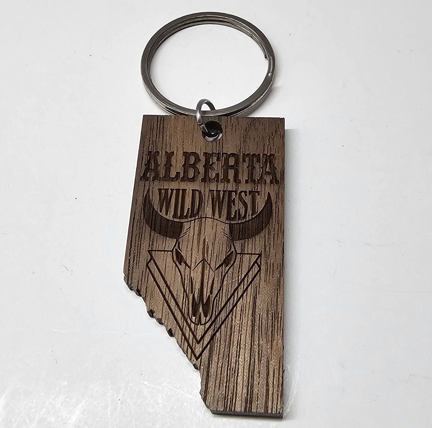 Custom Wood Engraved Keychains