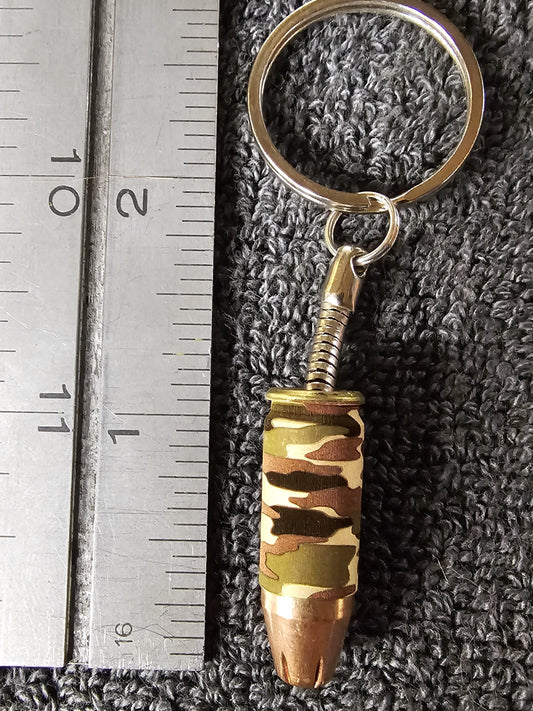Bullet keychains 9mm Camo