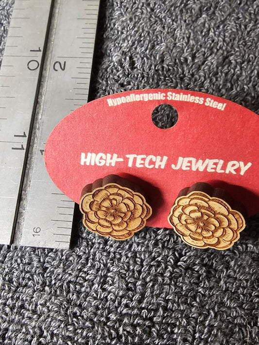 Custom Wood Earrings